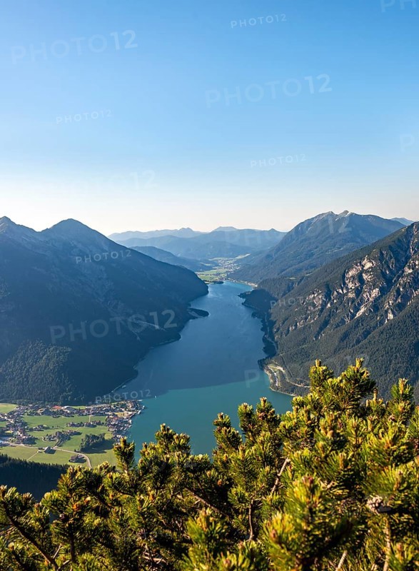 View from Baerenkopf to Achensee