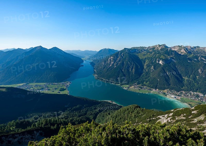 View from the Baerenkopf to the Achensee