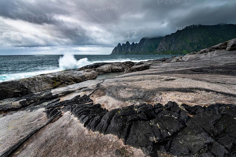 Rocky coast of Tungeneset