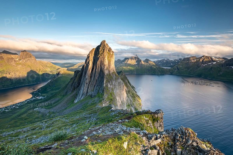 Steep mountain Segla