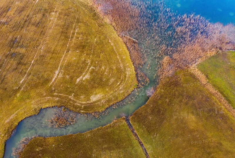 Natural course of the Zellerache river from the Irrsee
