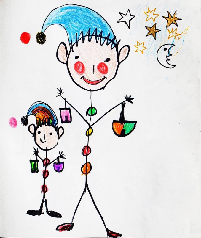 Naive illustration