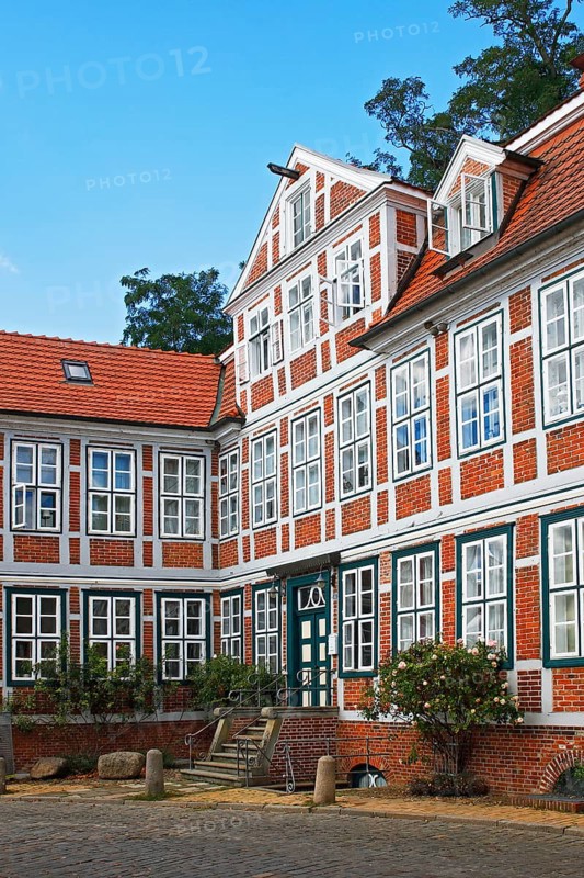 Historic half-timbered house built in 1811