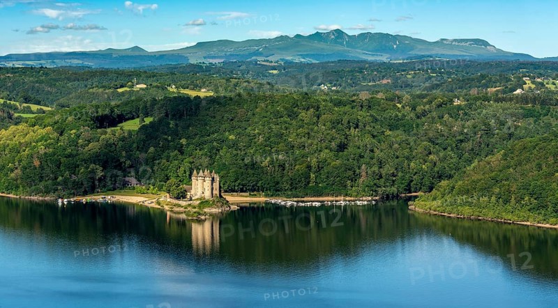 Chateau de Val at Lac de Bort-les-Orgues