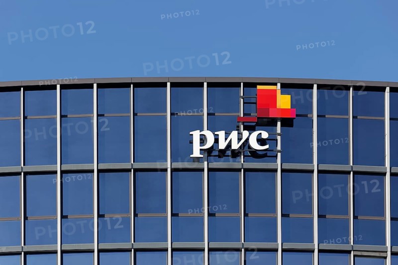 Logo of the auditing company PricewaterhouseCoopers