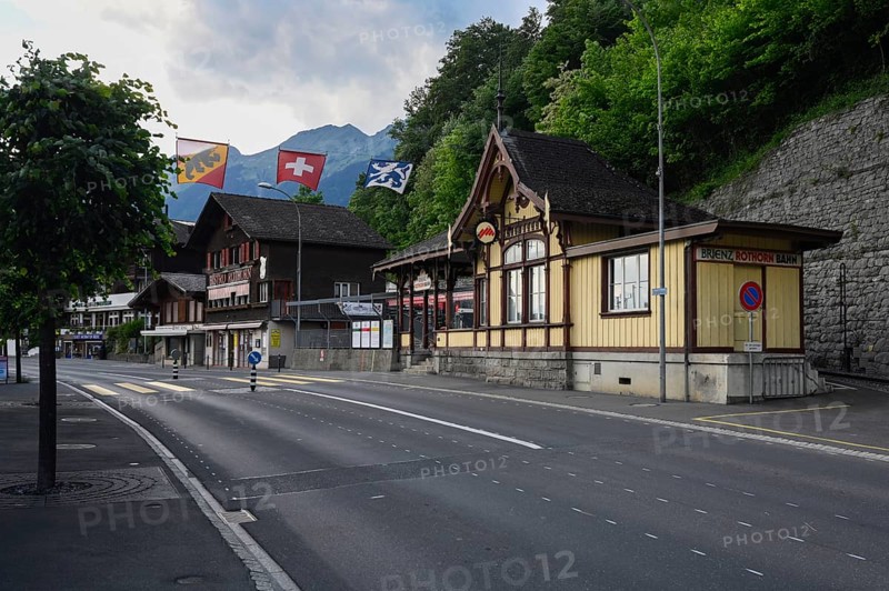 Brienz Rothorn Railway valley station