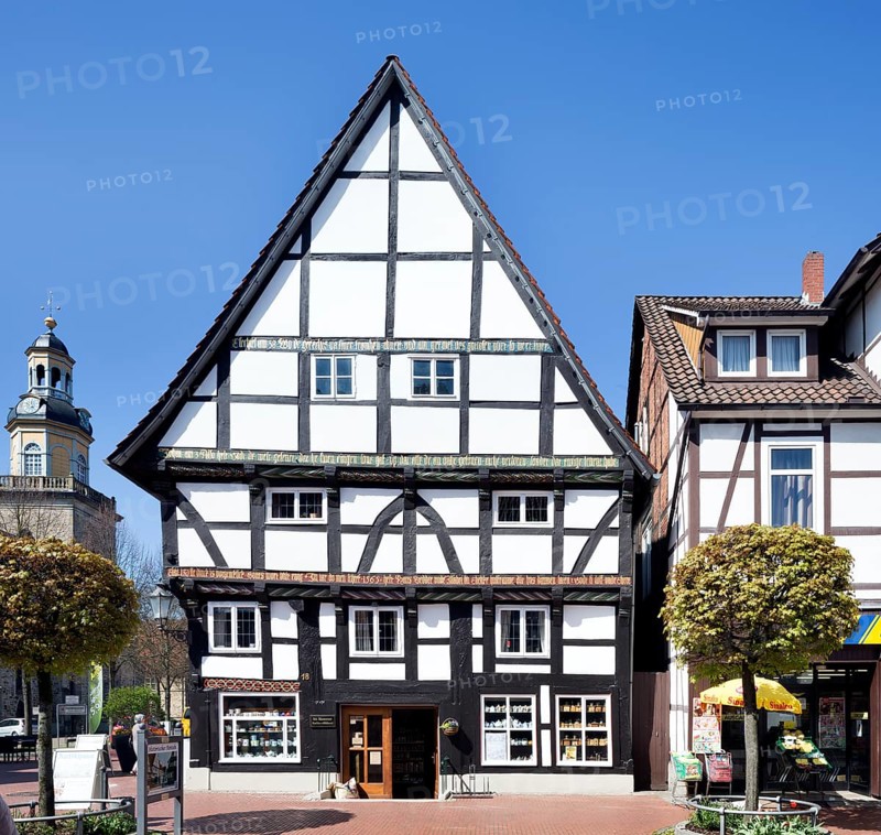 Historic half-timbered house