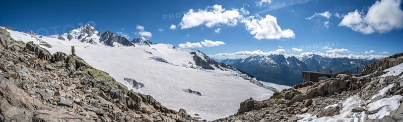 Mountain hut Refugio Albert 1er