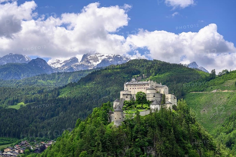 View of Hohenwerfen Castle