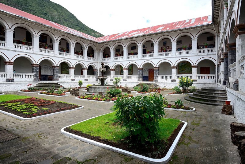 Courtyard of the monastery