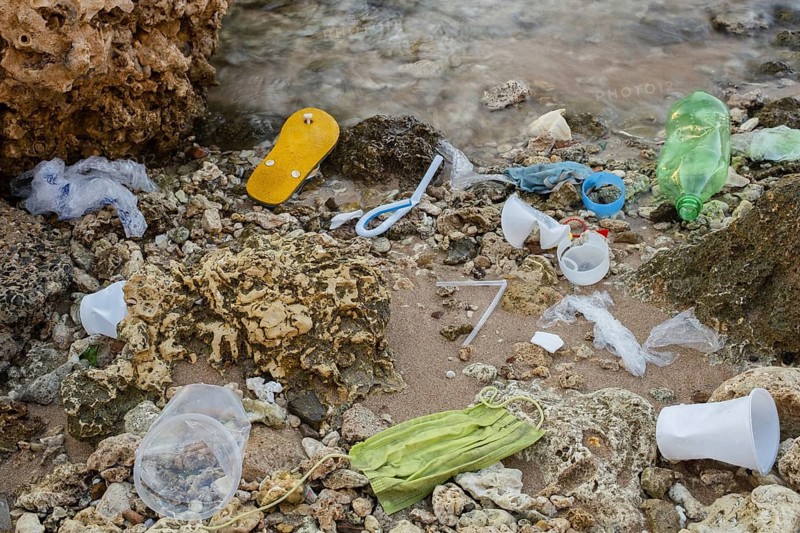Plastic waste