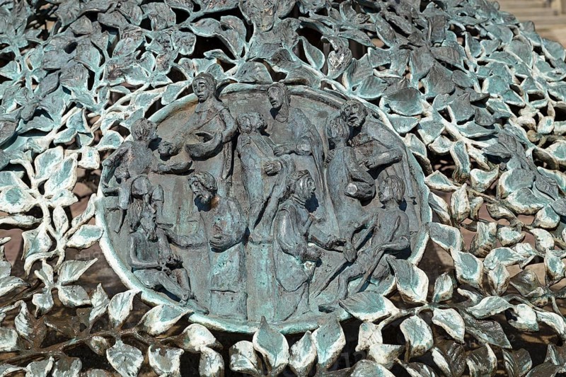 Detail of the Bugenhagen Fountain