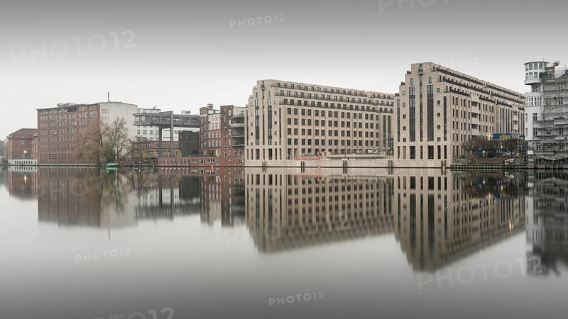 The Curvry Campus on the Spree in Berlin Kreuzberg