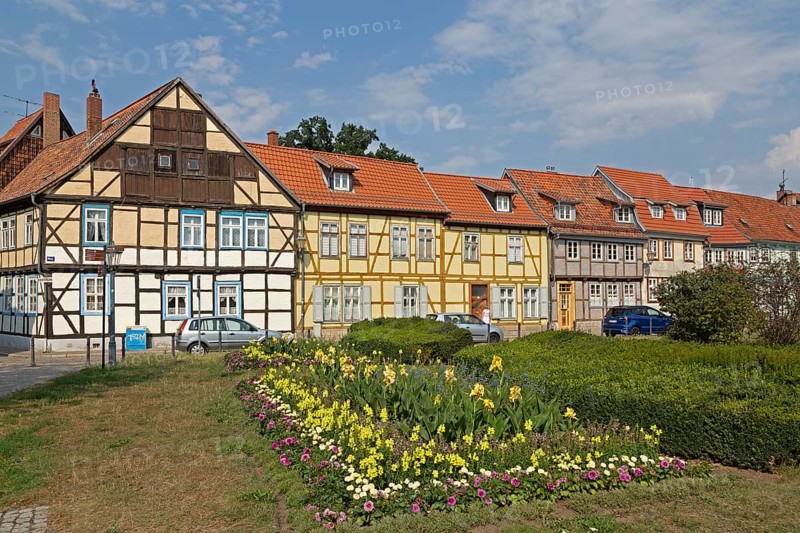 Half-timbered houses