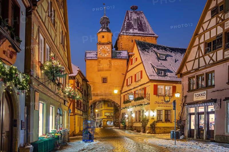 Roedergasse with Markusturm and Roederbogen