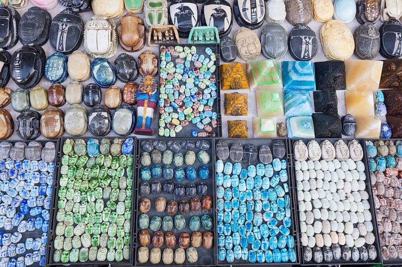 Souvenirs at the souq