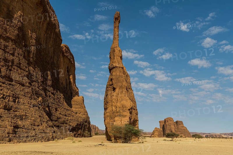 Single rock tower