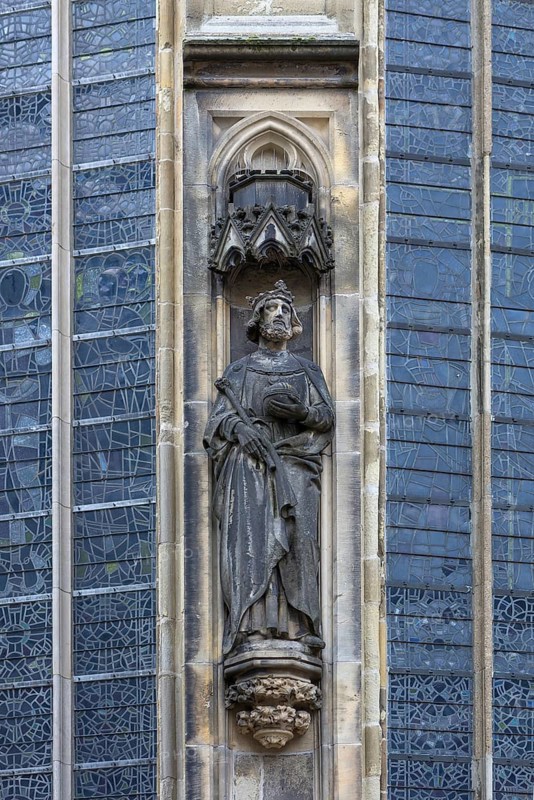 Emperor with sceptre and orb