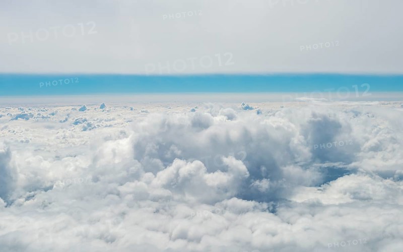 View over the clouds