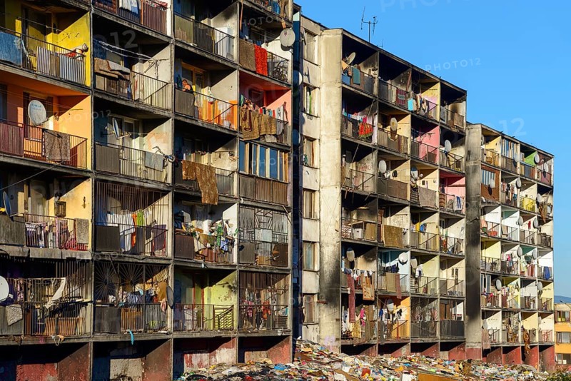 Social housing in the district of Lunik IX