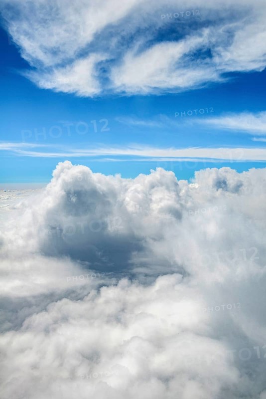 View over the clouds