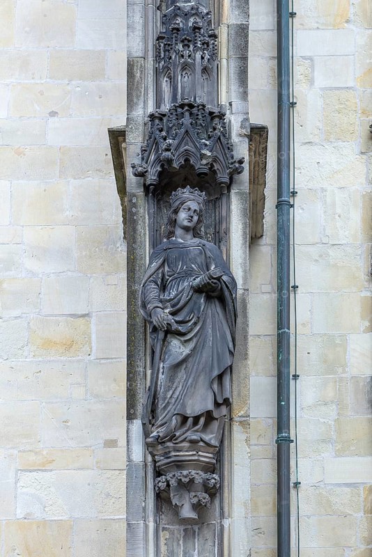 Martyr Catherine of Alexandria with wheel