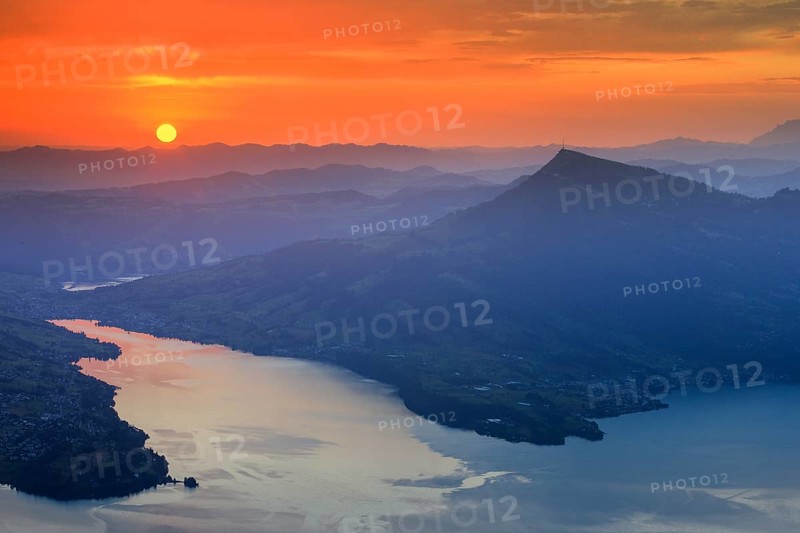 Lake Lucerne with Rigi in the background