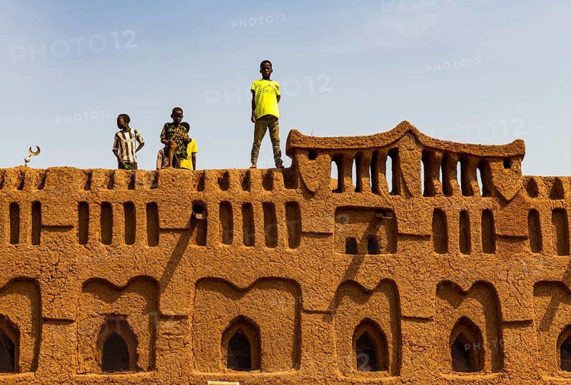 Children on roof