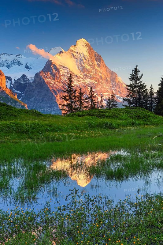 Grosse Scheidegg Passhoehe