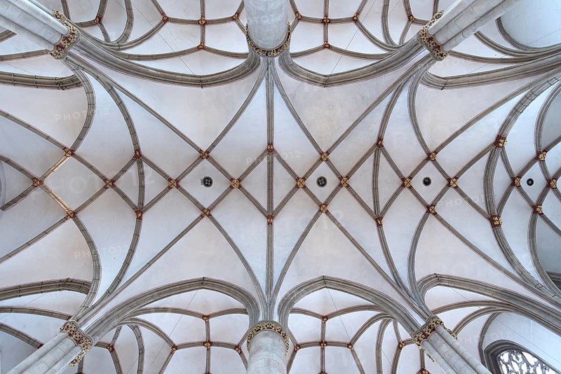 Net and star vaulting around 1525