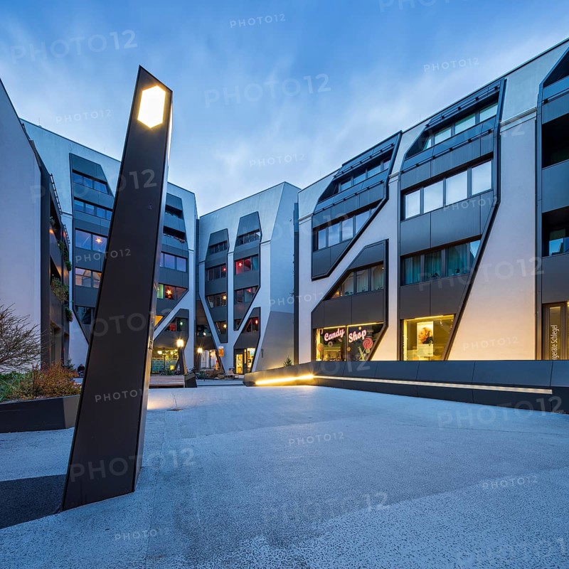 The Sonnenhof at dusk