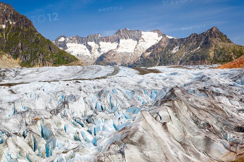 Wannenhoerner and Aletsch Glacier