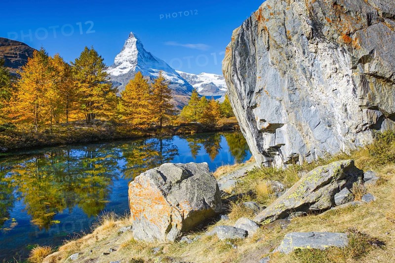 Matterhorn and Lake Grindji