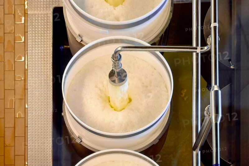 Whey and cheese mixture