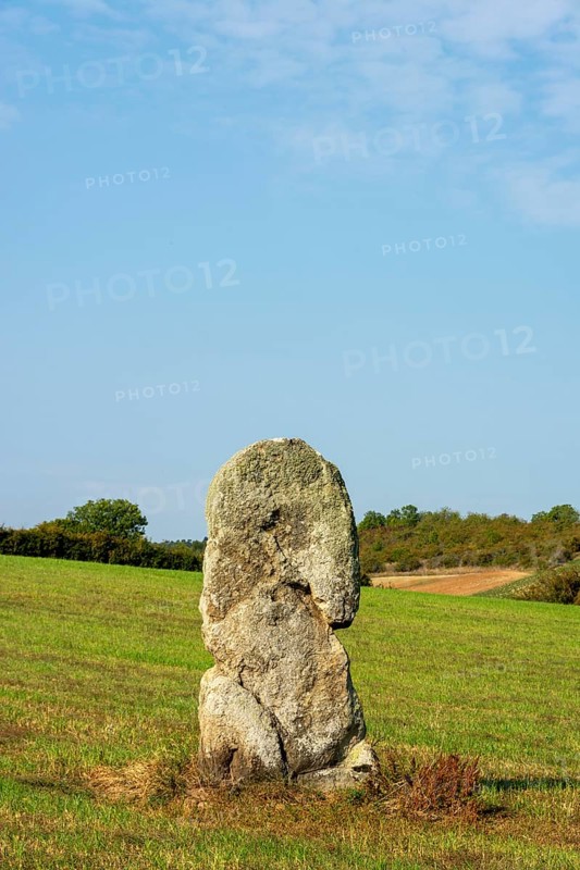 Menhir de la Pierre-Fichade near Champeix village