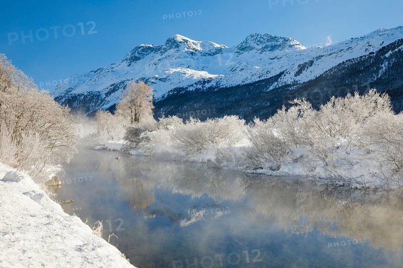 River Inn with Piz Rosatsch