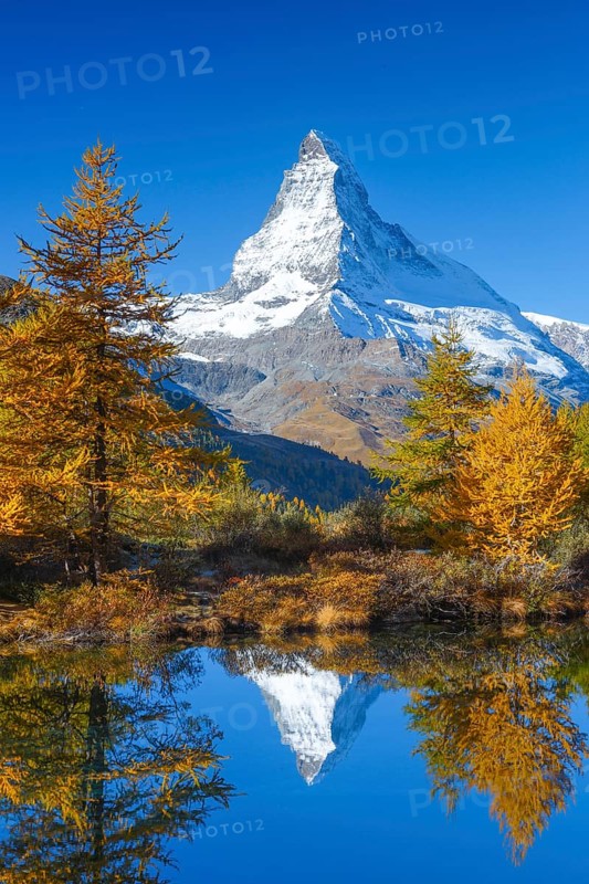 Matterhorn and Lake Grindji