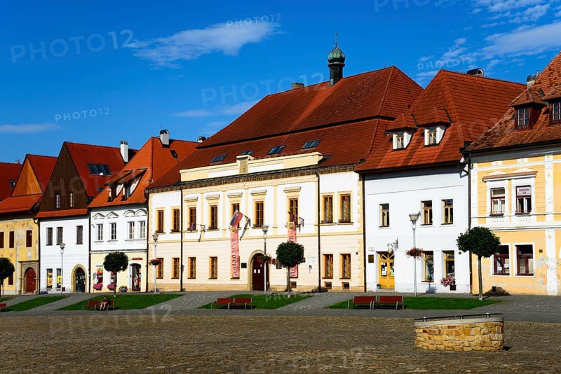 Houses on the market square
