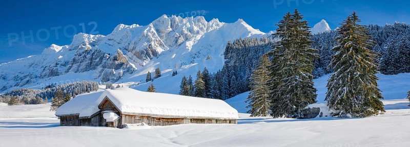 Alpstein massif with Saentis