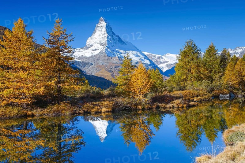 Matterhorn and Lake Grindji