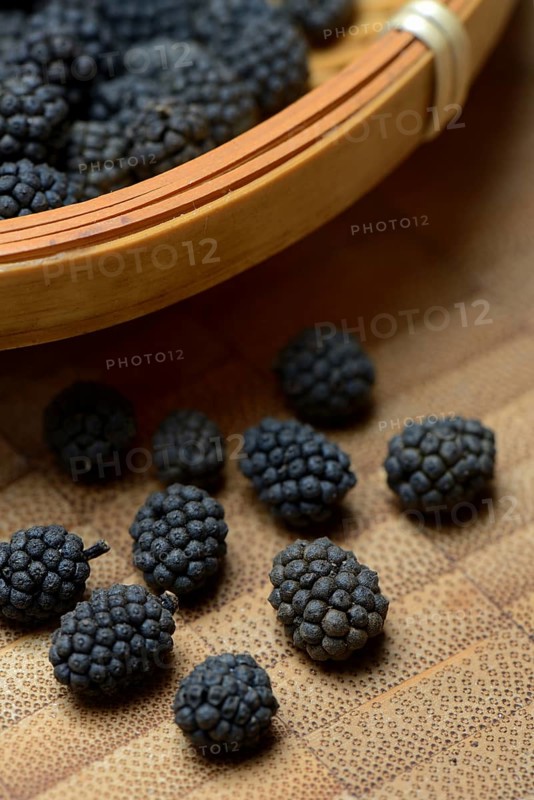 Wild Assam pepper in shell