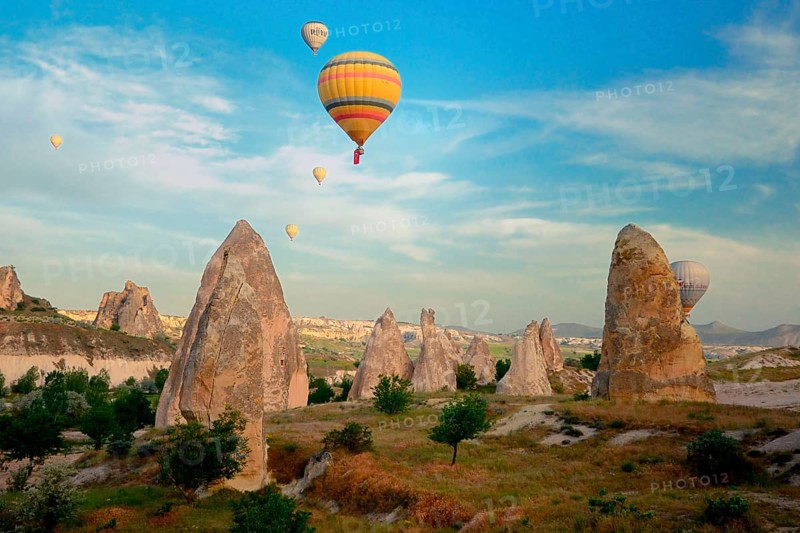 Balloon flight over Goereme valley