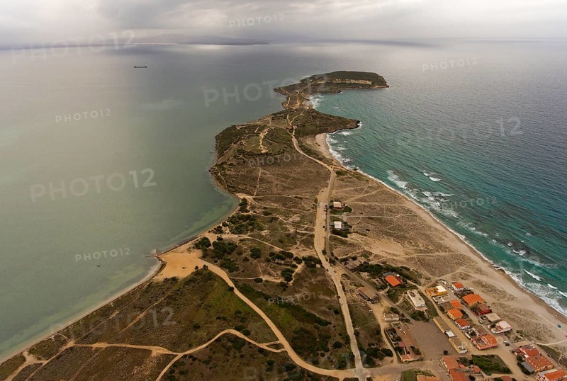 San Giovanni di Sinis with Capo San Marco
