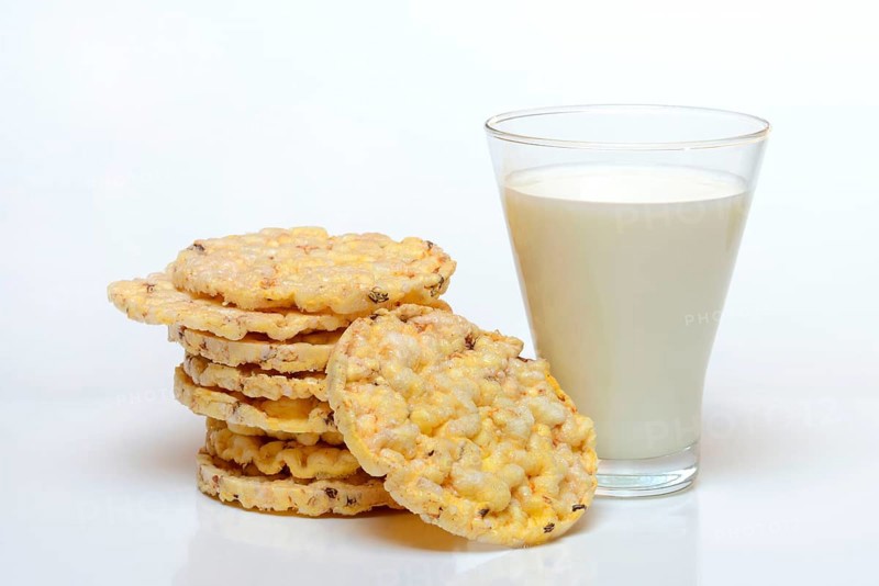 Corn wafers and corn kernels