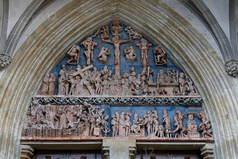 Passion Portal at Ulm Cathedral