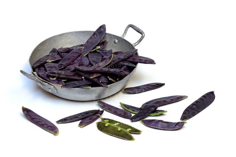 Violet pods
