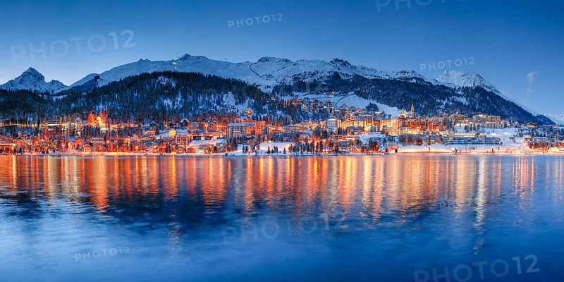 St. Moritz and Lake St. Moritz