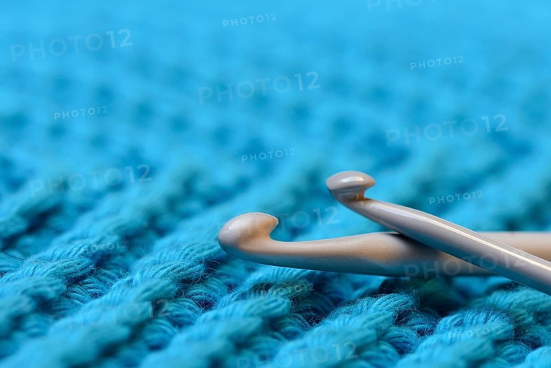 Crochet hooks with potholders