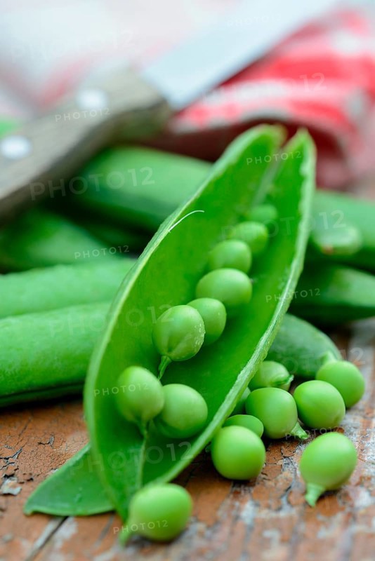 PeasOpened the pod