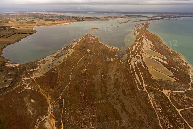Lagoon on the Sinis Peninsula near San Giovanni di Sinis
